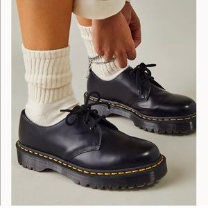 Dr.Martens Mens 1461 smooth leather oxfords